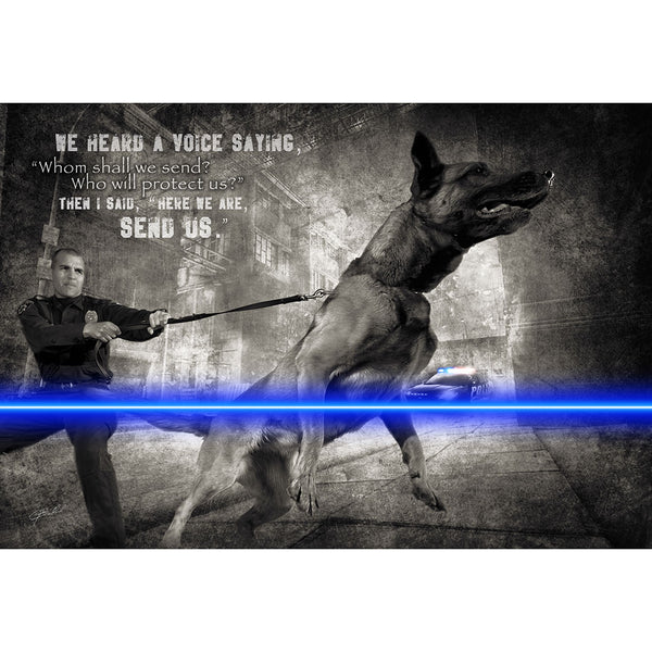 K9 Wolverine and K9 Bruno - Wayne State University PD Poster by Lifework  Productions - Fine Art America