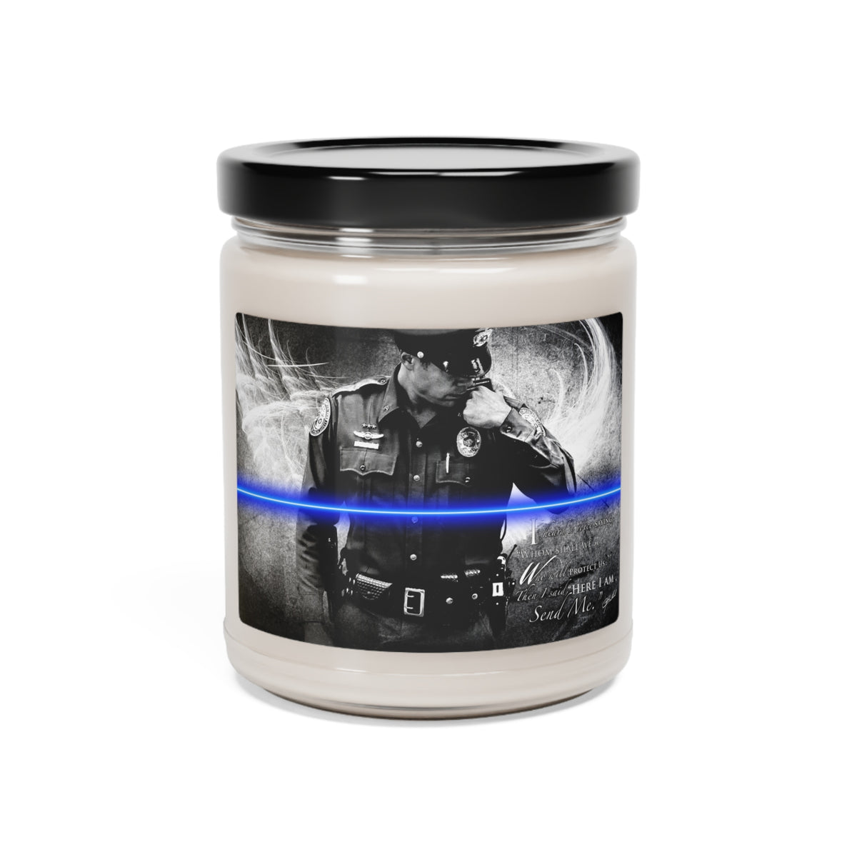 Send Me Police 9oz Scented Soy Candle