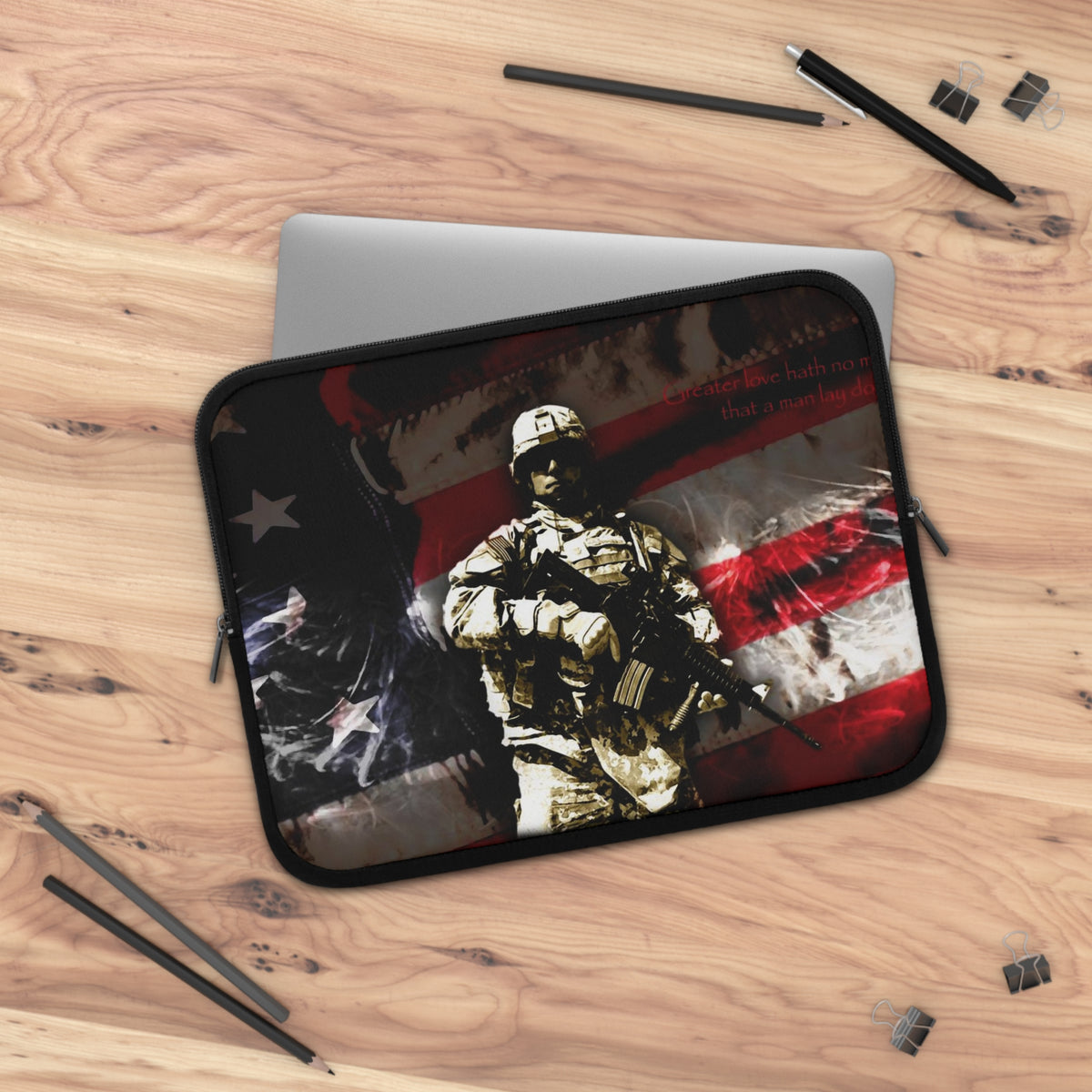 American Soldier Laptop Sleeve