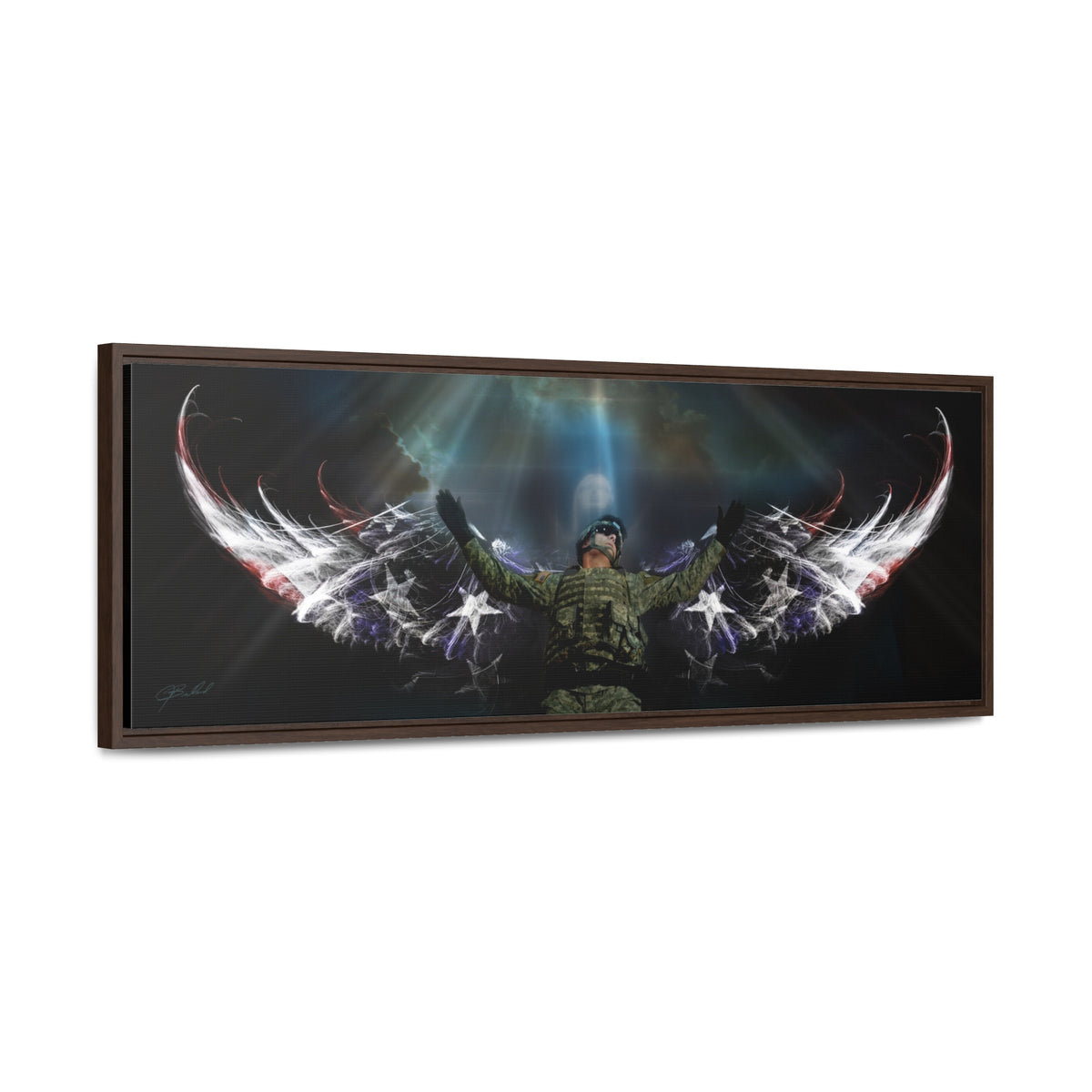 The Guardian - Framed Gallery Wrapped Canvas