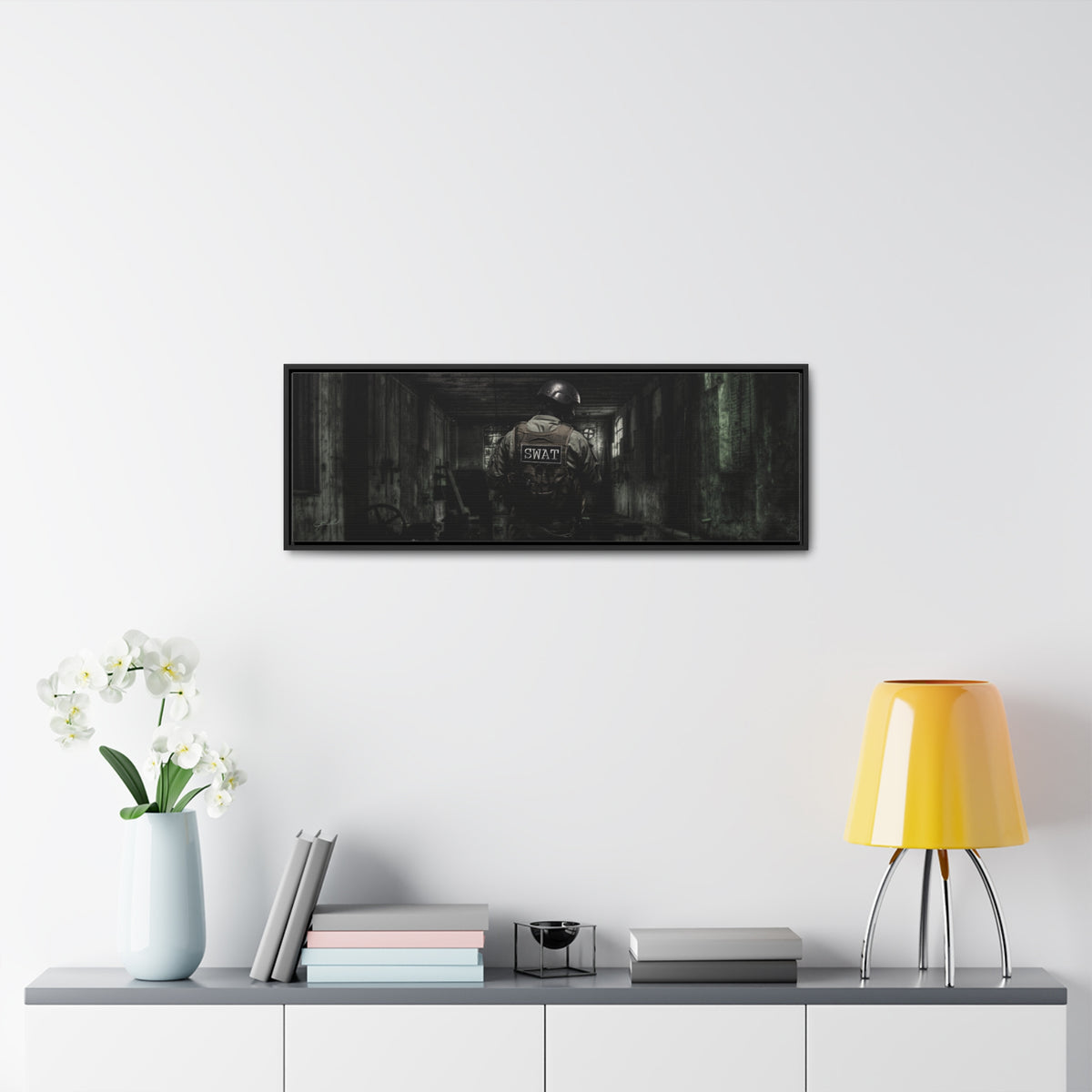 S.W.A.T. Senses - Framed Gallery Wrapped Canvas