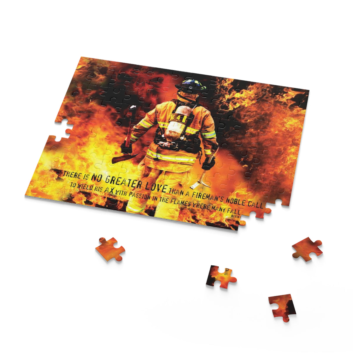 Fireman&#39;s Noble Call Puzzle (120, 252, 500-Piece)