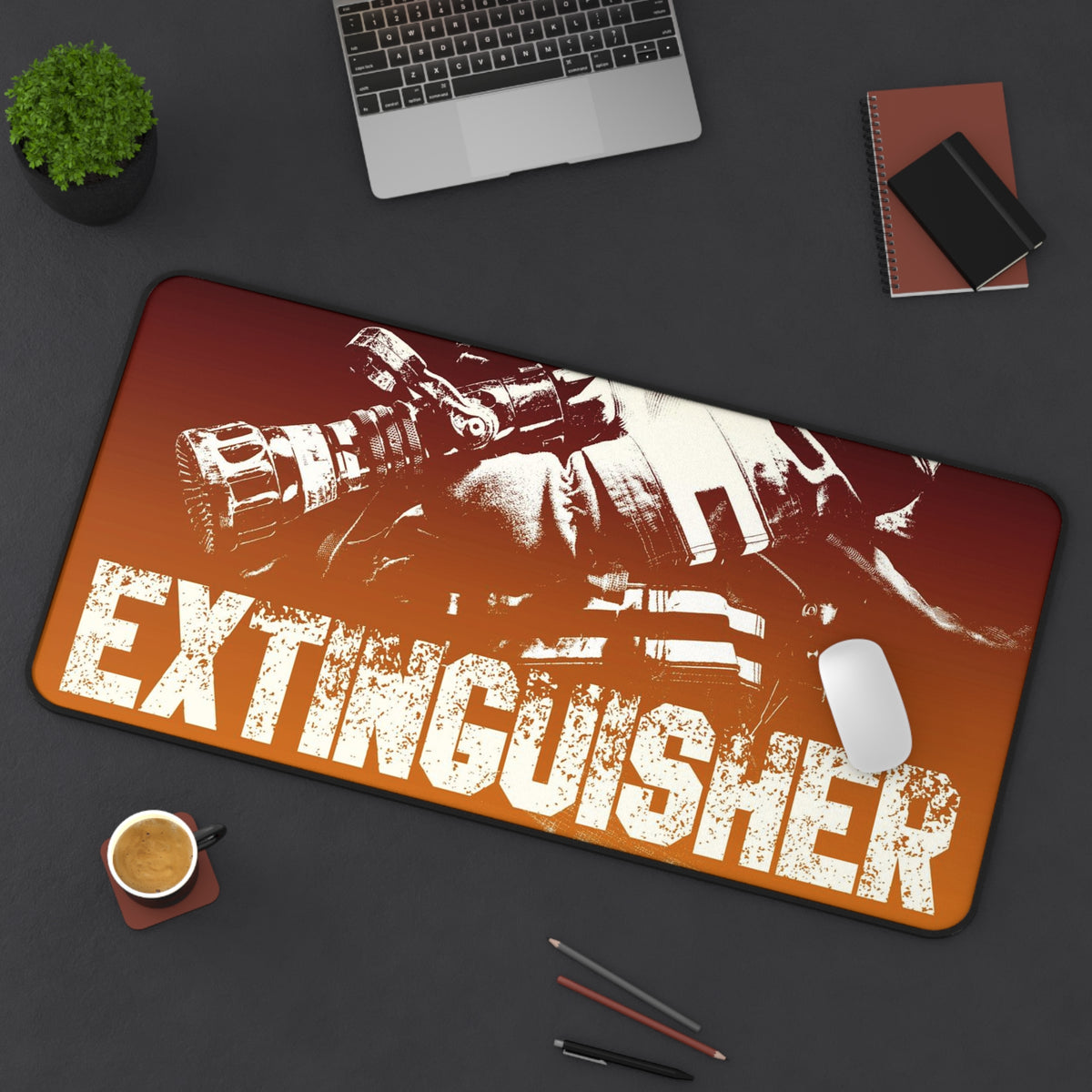 Extinguisher Desk Mat