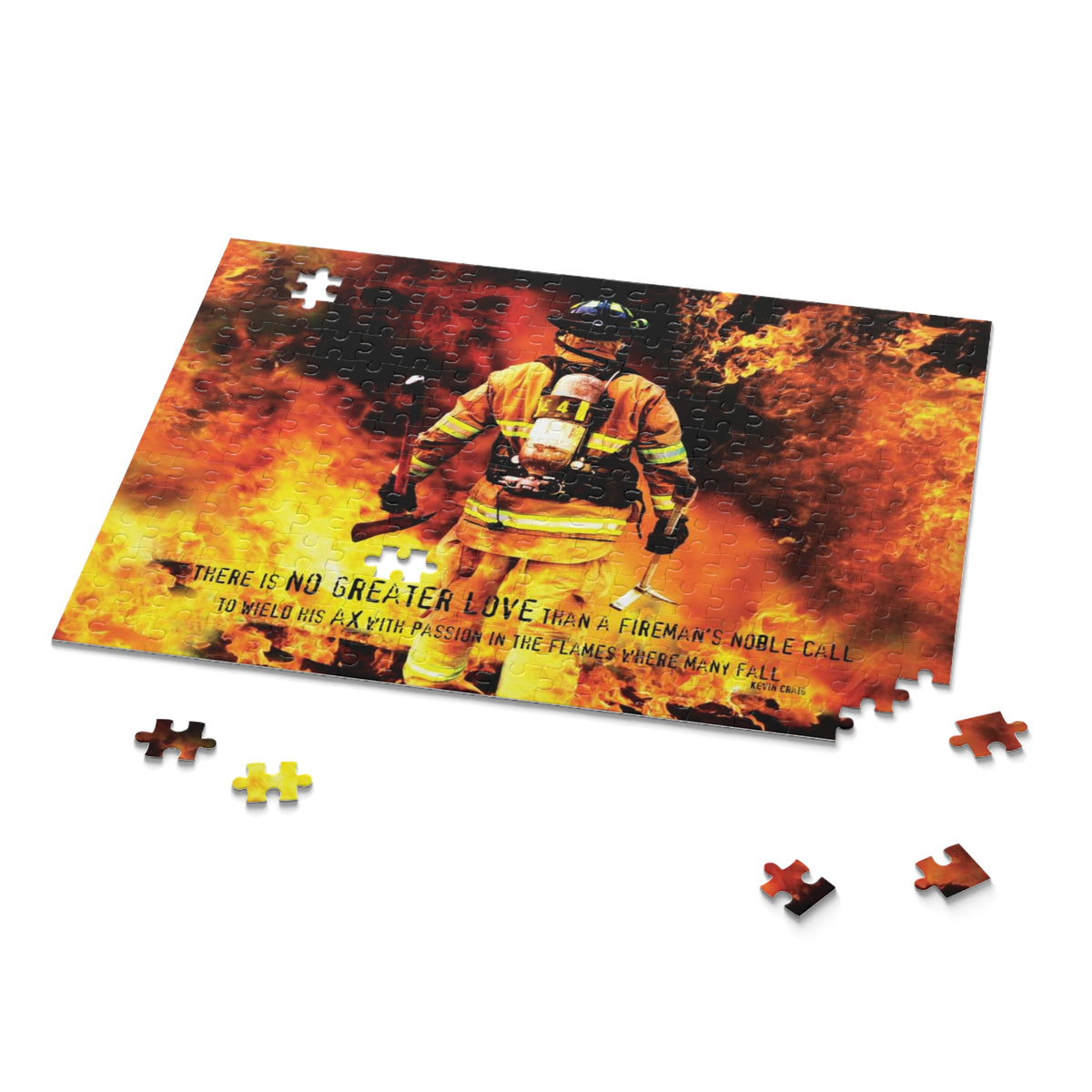 Fireman&#39;s Noble Call Puzzle (120, 252, 500-Piece)