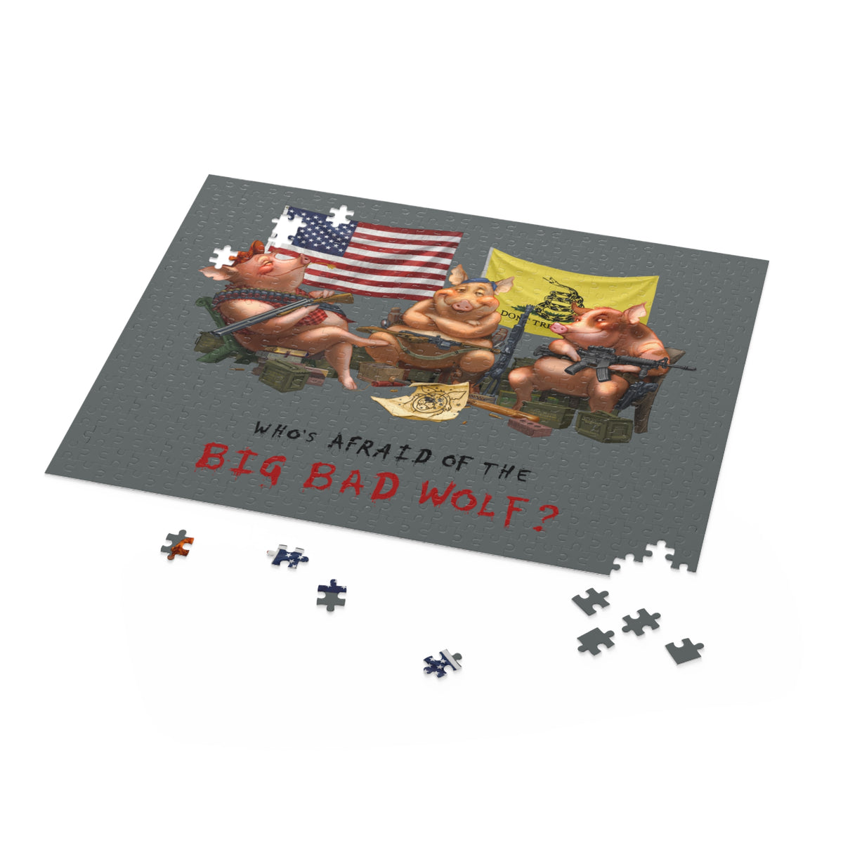 Packin Pigs Puzzle (120, 252, 500-Piece)