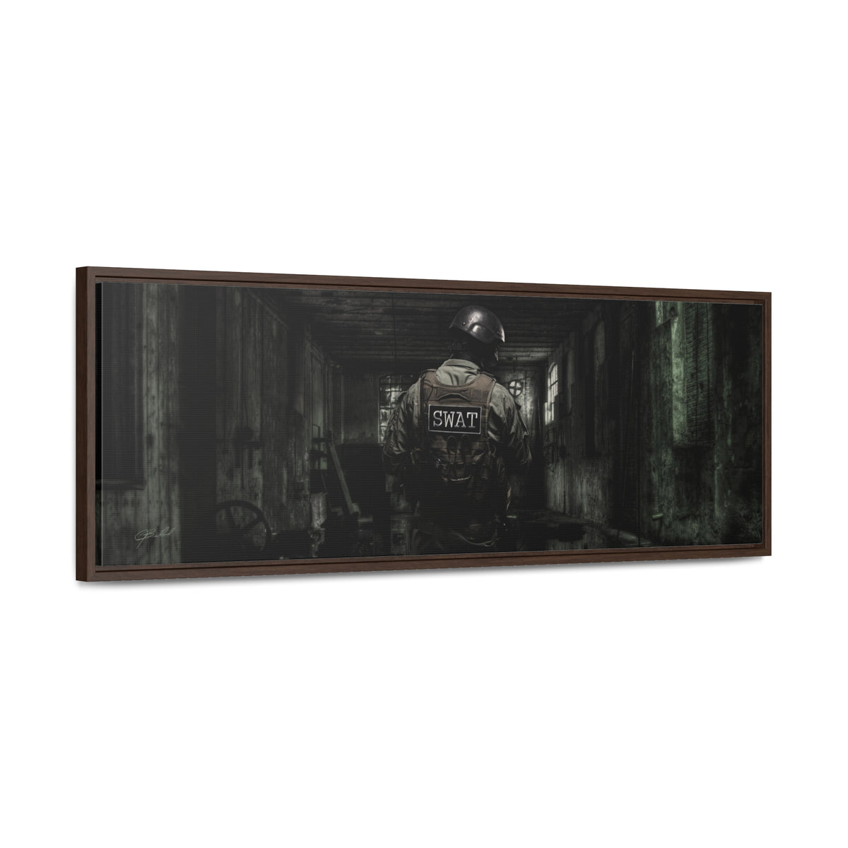 S.W.A.T. Senses - Framed Gallery Wrapped Canvas