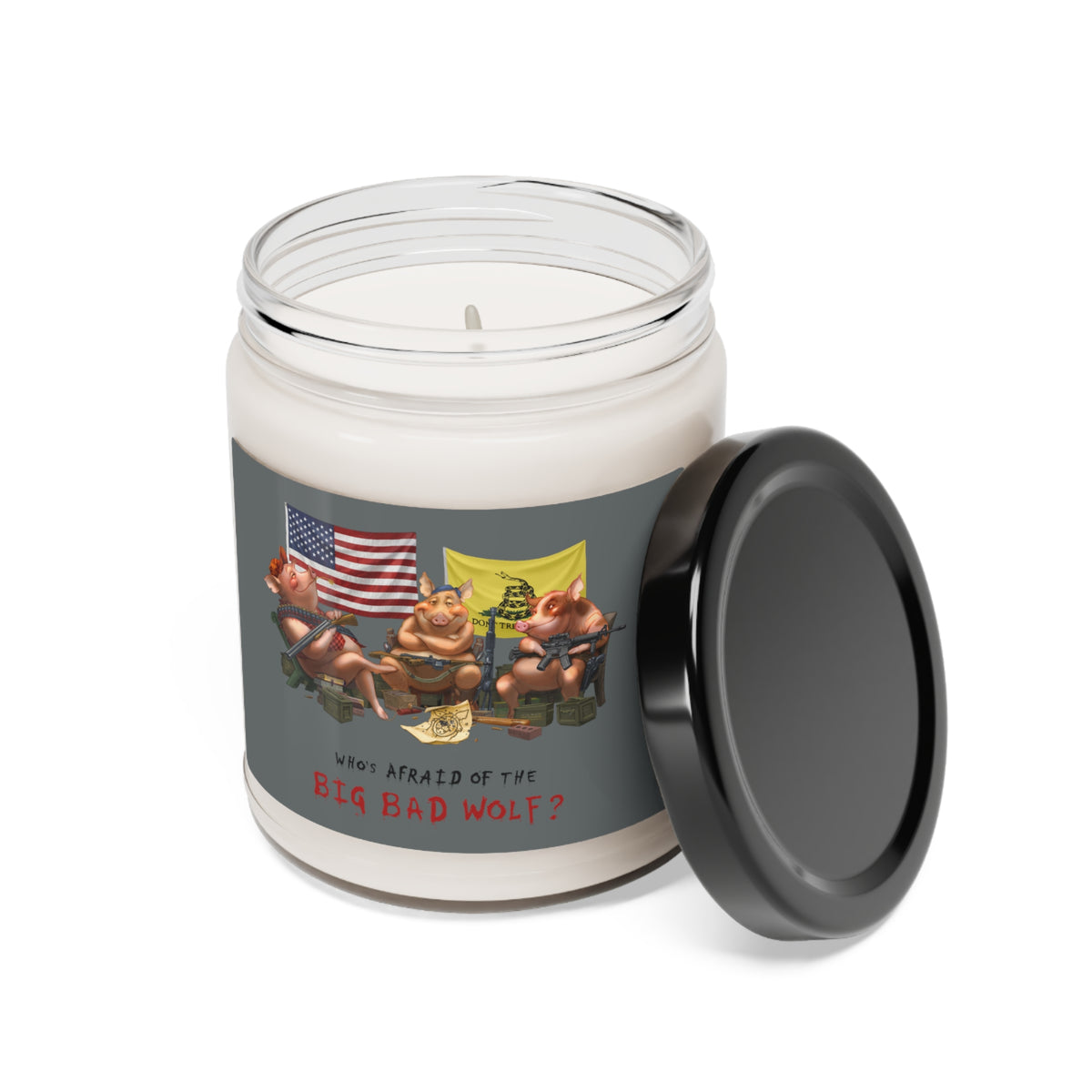 &quot;Pakin Pigs&quot; 9oz Scented Soy Candle,