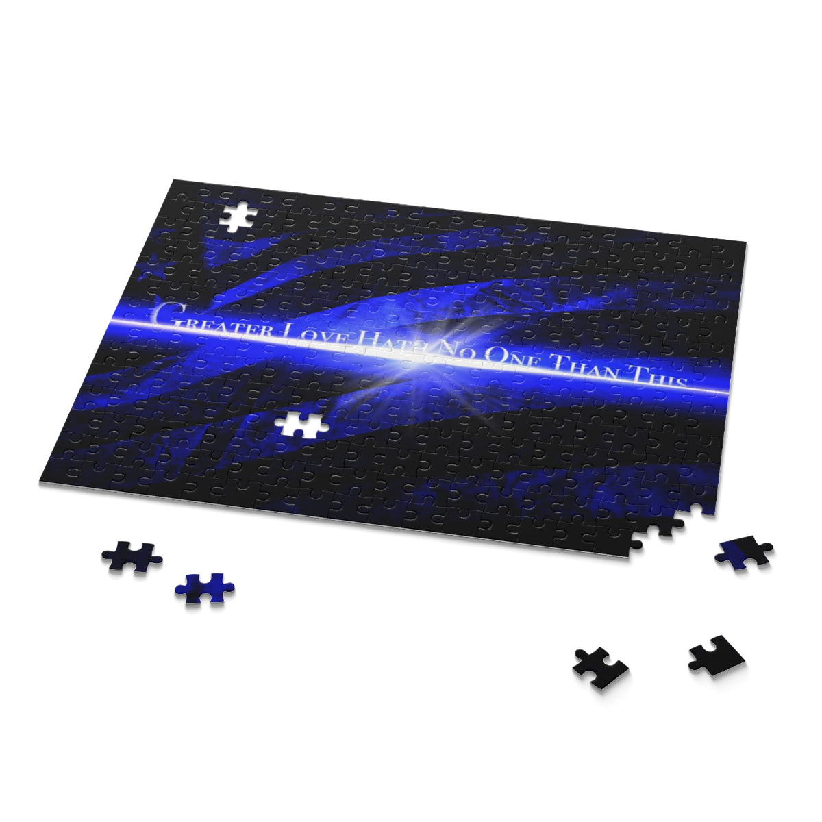 Blue Line Flag Puzzle (120, 252, 500-Piece)
