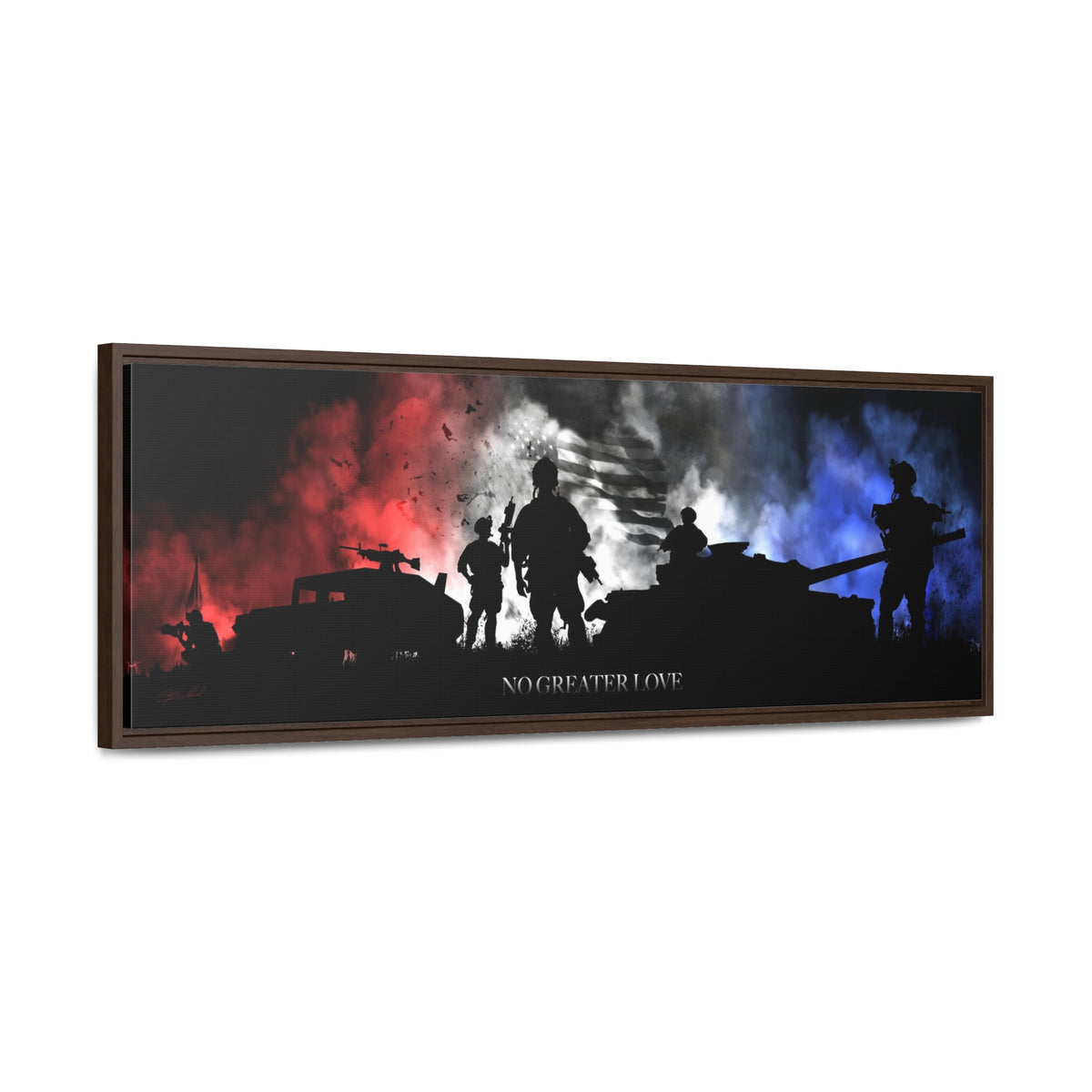 Colors of Freedom- Framed Gallery Wrapped Canvas