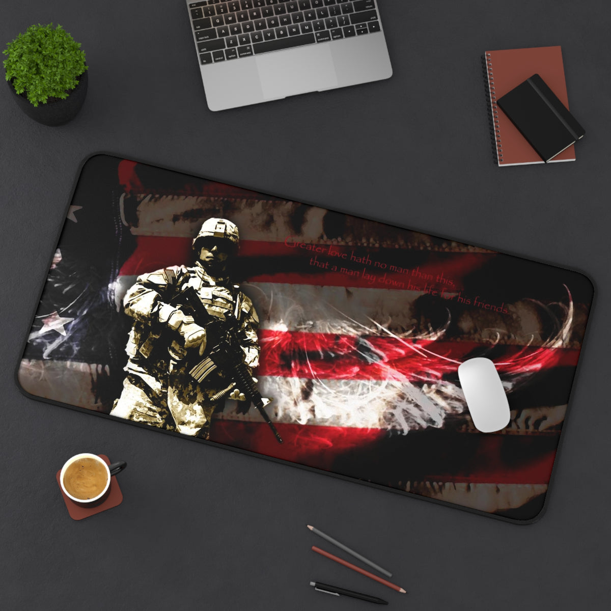 American Soldier Desk Mat