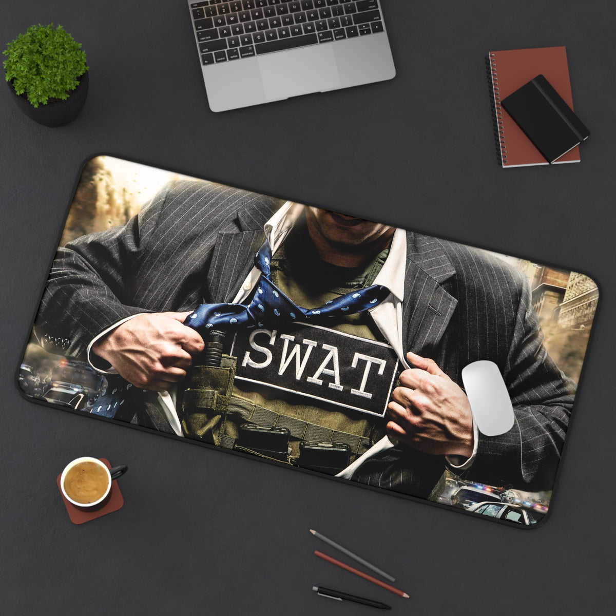 Answering the Call Swat Desk Mat
