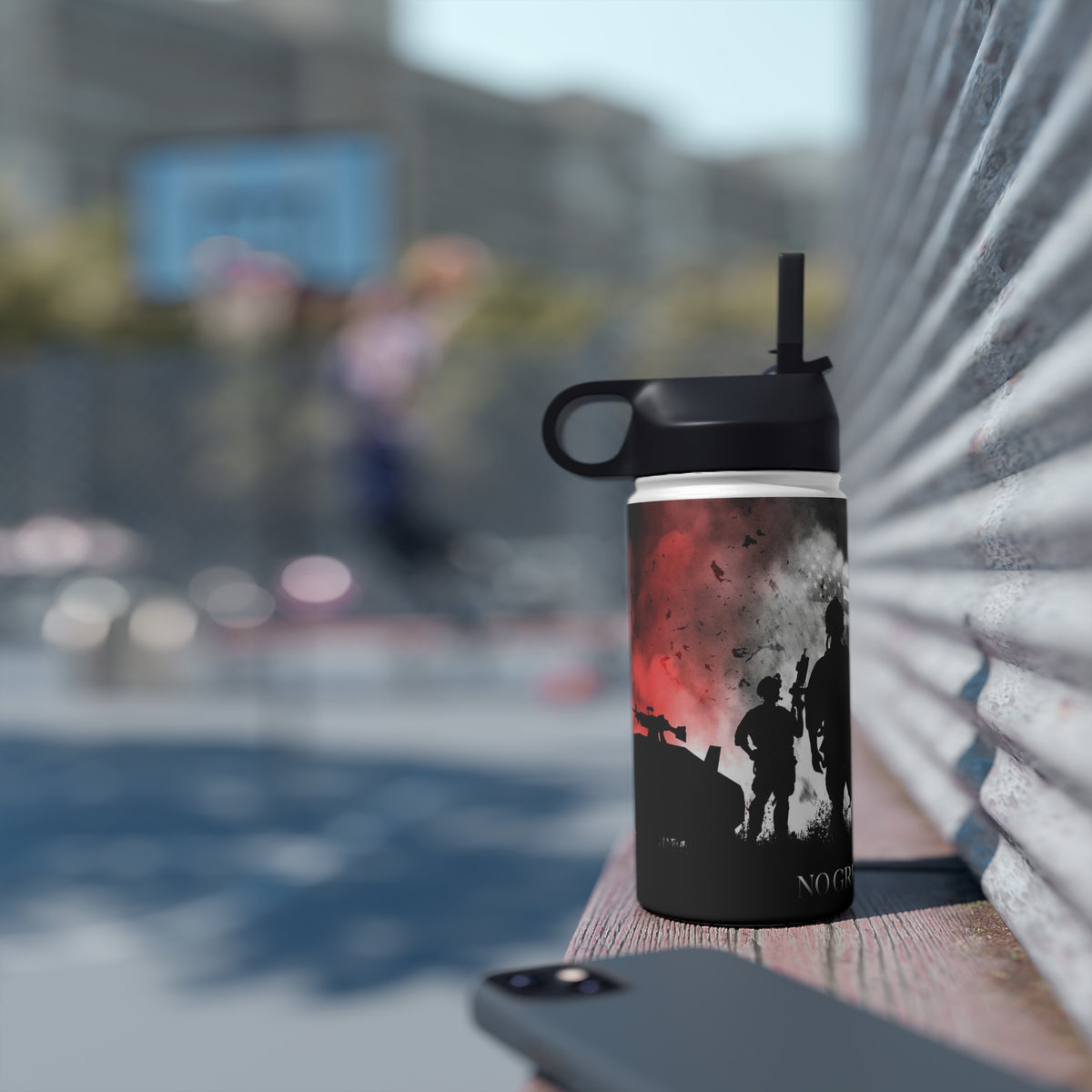 Colors of Freedom, Stainless Steel Water Bottle