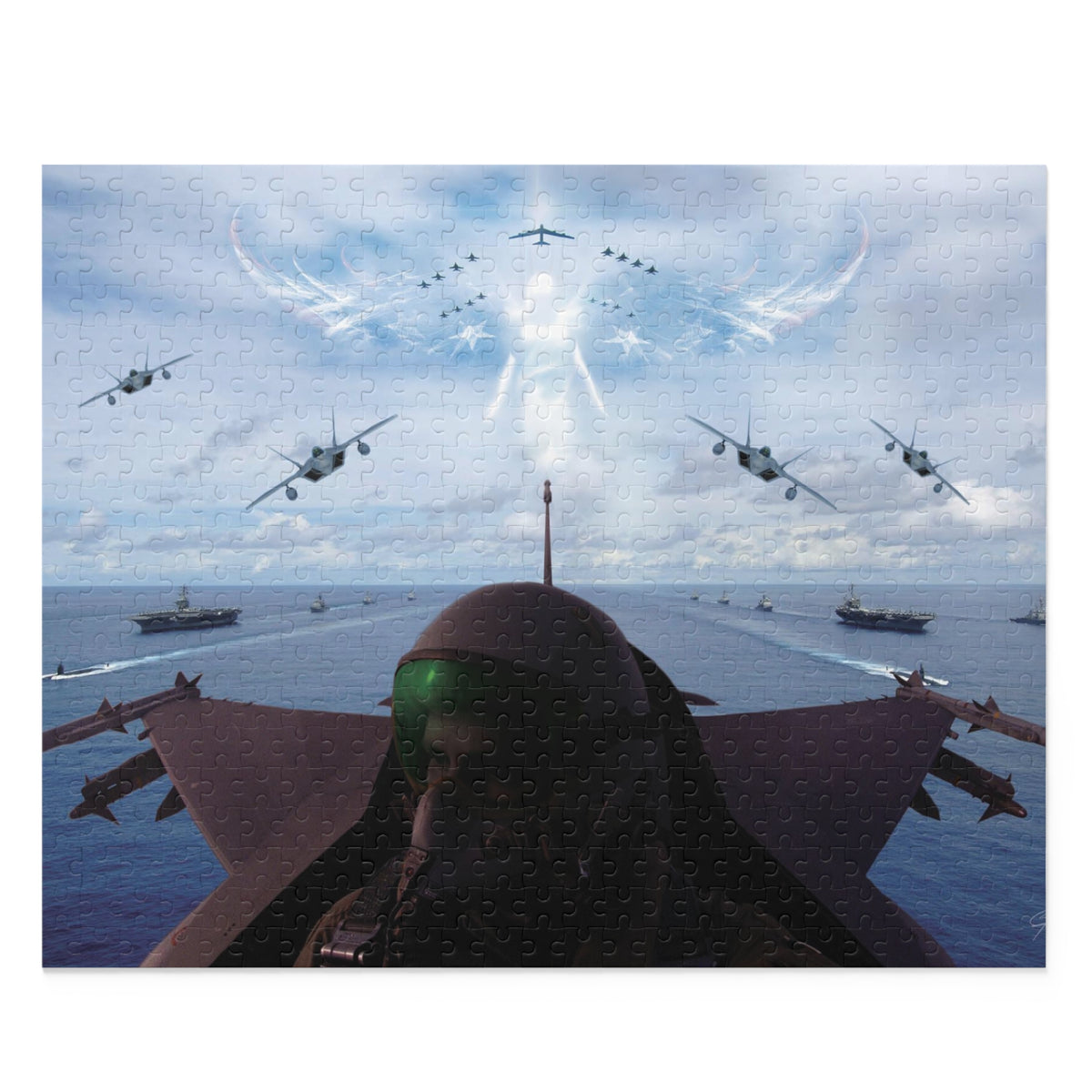 Angels Overhead Puzzle (120, 252, 500-Piece)