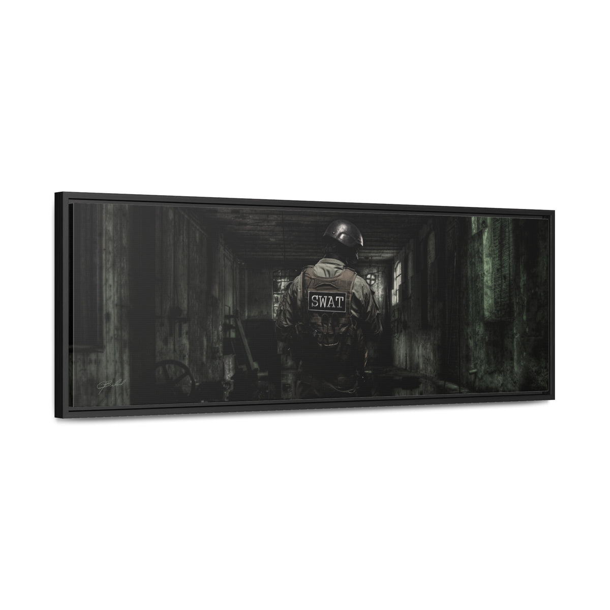 S.W.A.T. Senses - Framed Gallery Wrapped Canvas