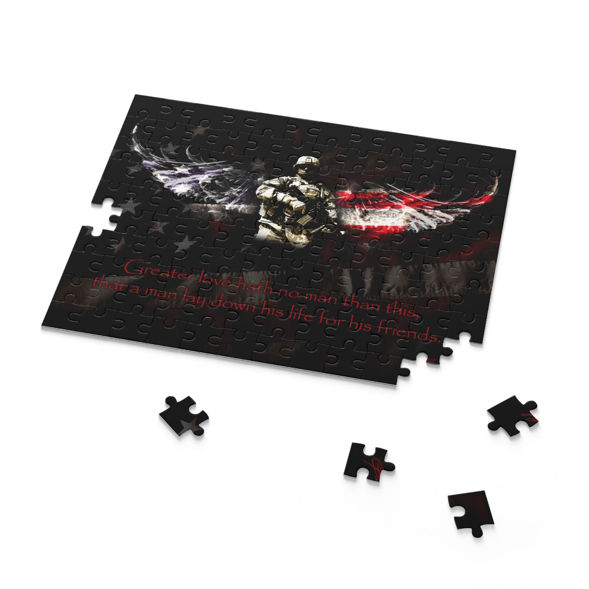 NGL American Soldier Puzzle (120, 252, 500-Piece)