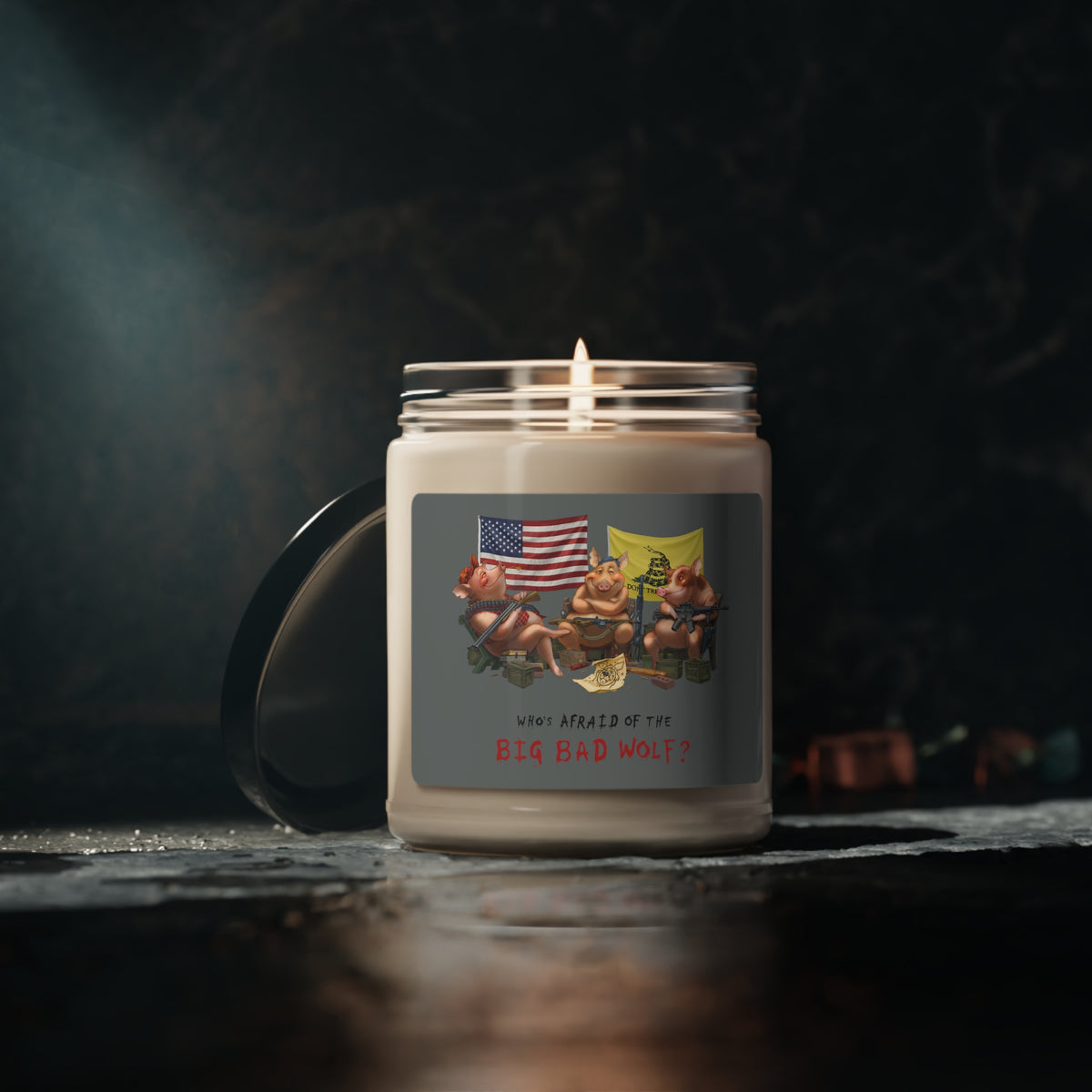 &quot;Pakin Pigs&quot; 9oz Scented Soy Candle,