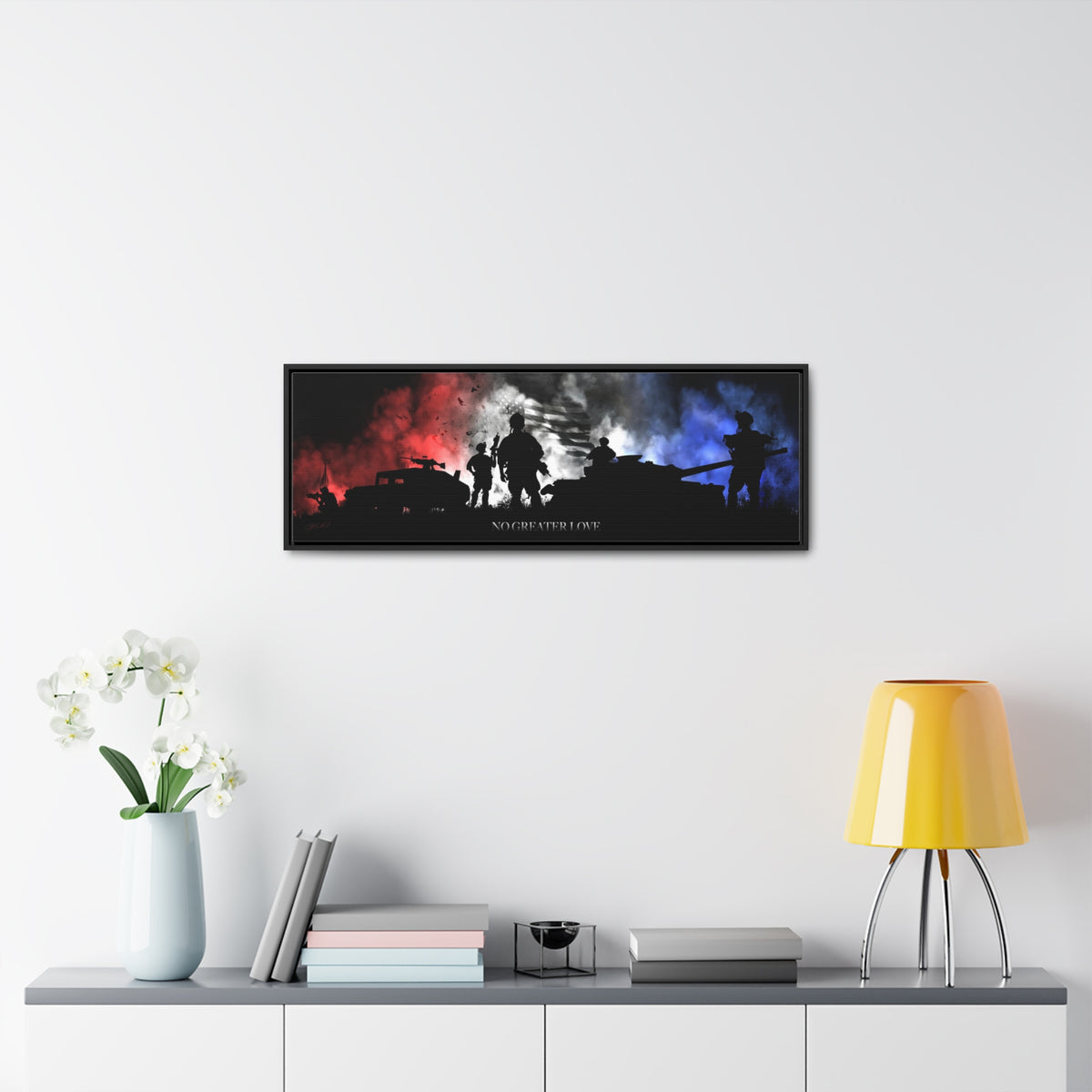 Colors of Freedom- Framed Gallery Wrapped Canvas