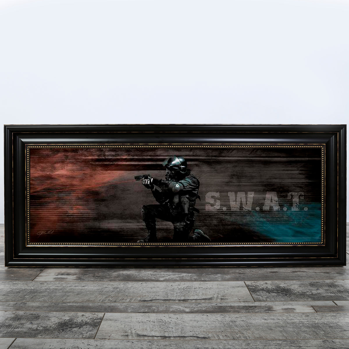 Swat - Framed &amp; Textured Art