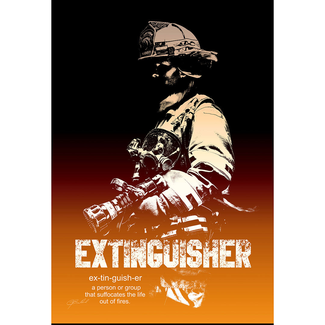 Extinguisher - Metal Art
