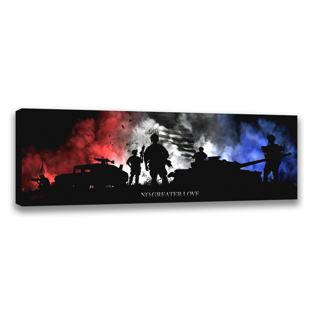 Colors of Freedom - Wrapped Canvas