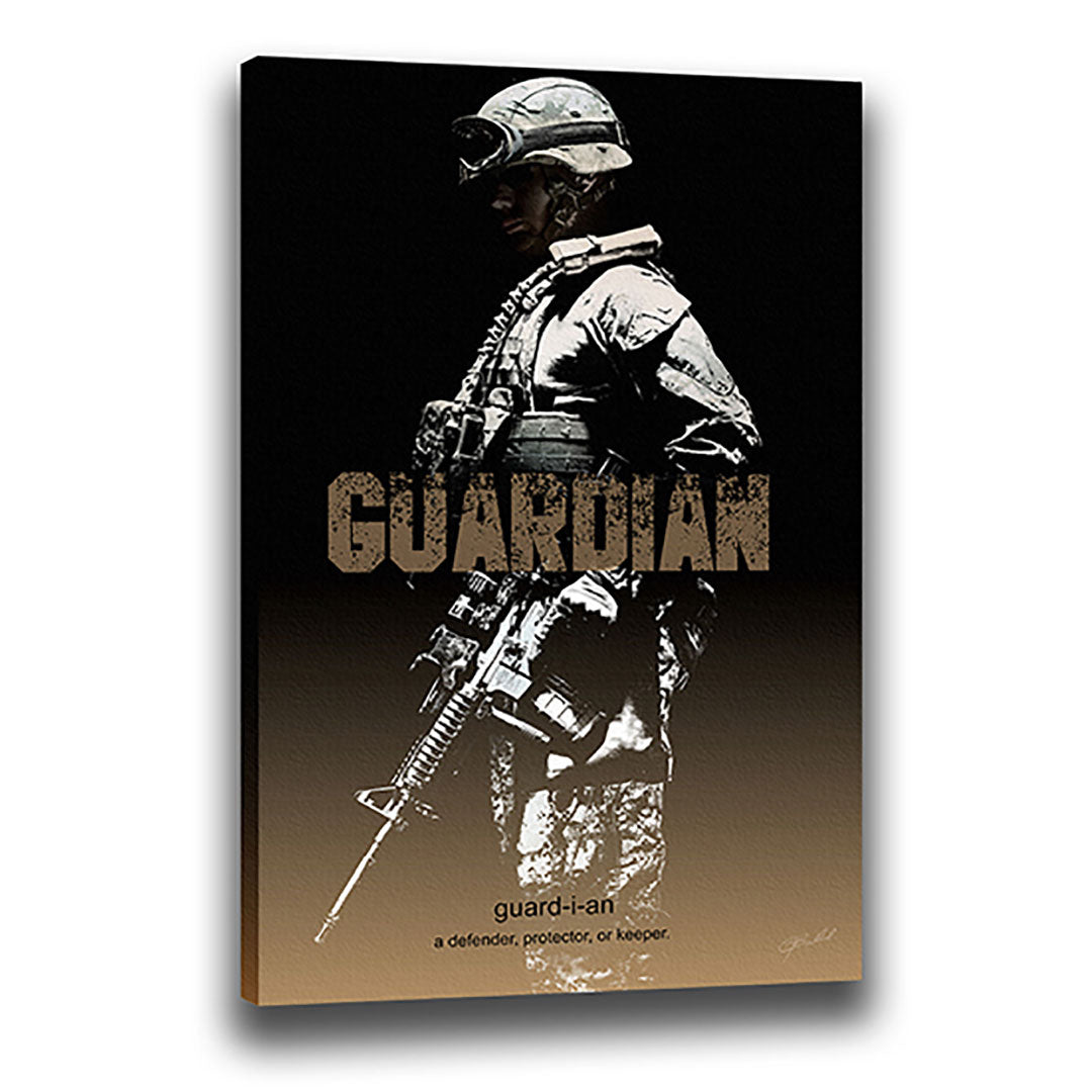 Guardian - Wrapped Canvas