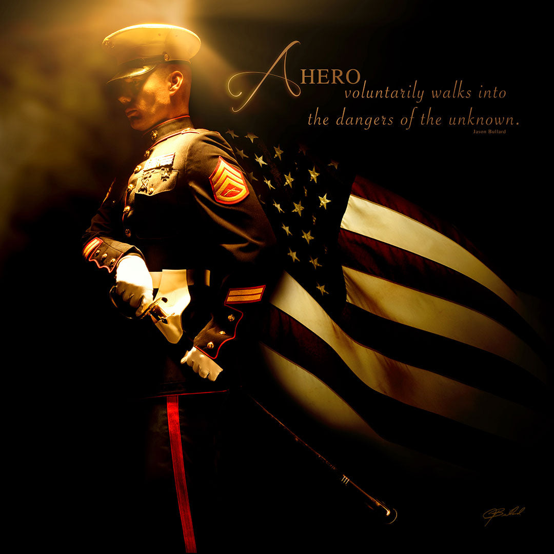 Heroes of a Nation (Marine) - Print