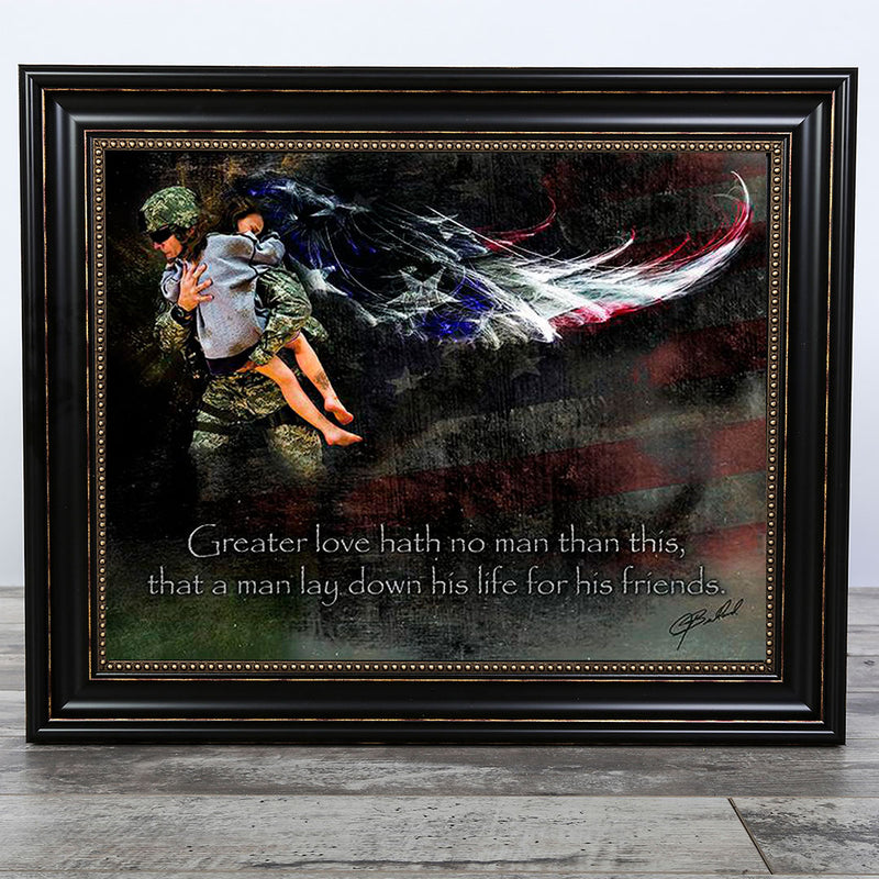 Military Art for Sale No Greater Love Art