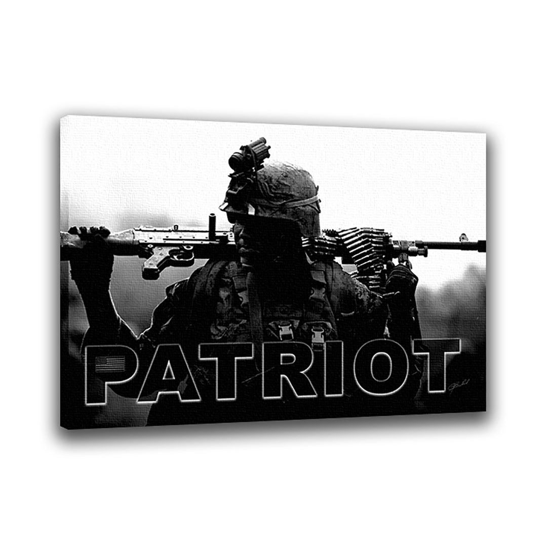 Patriot - Wrapped Canvas