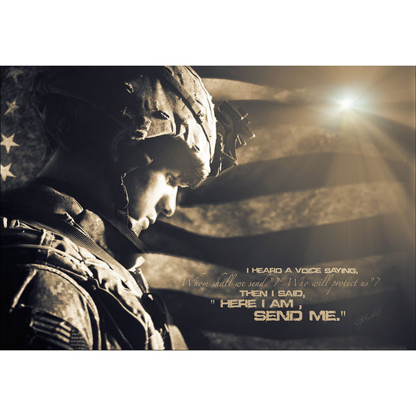 Military Art for Sale - No Greater Love Art